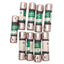 Used Lot of 9 Littelfuse FLM005 Midget Time-Delay Fuses, 5A, 250VAC Max, Class CC