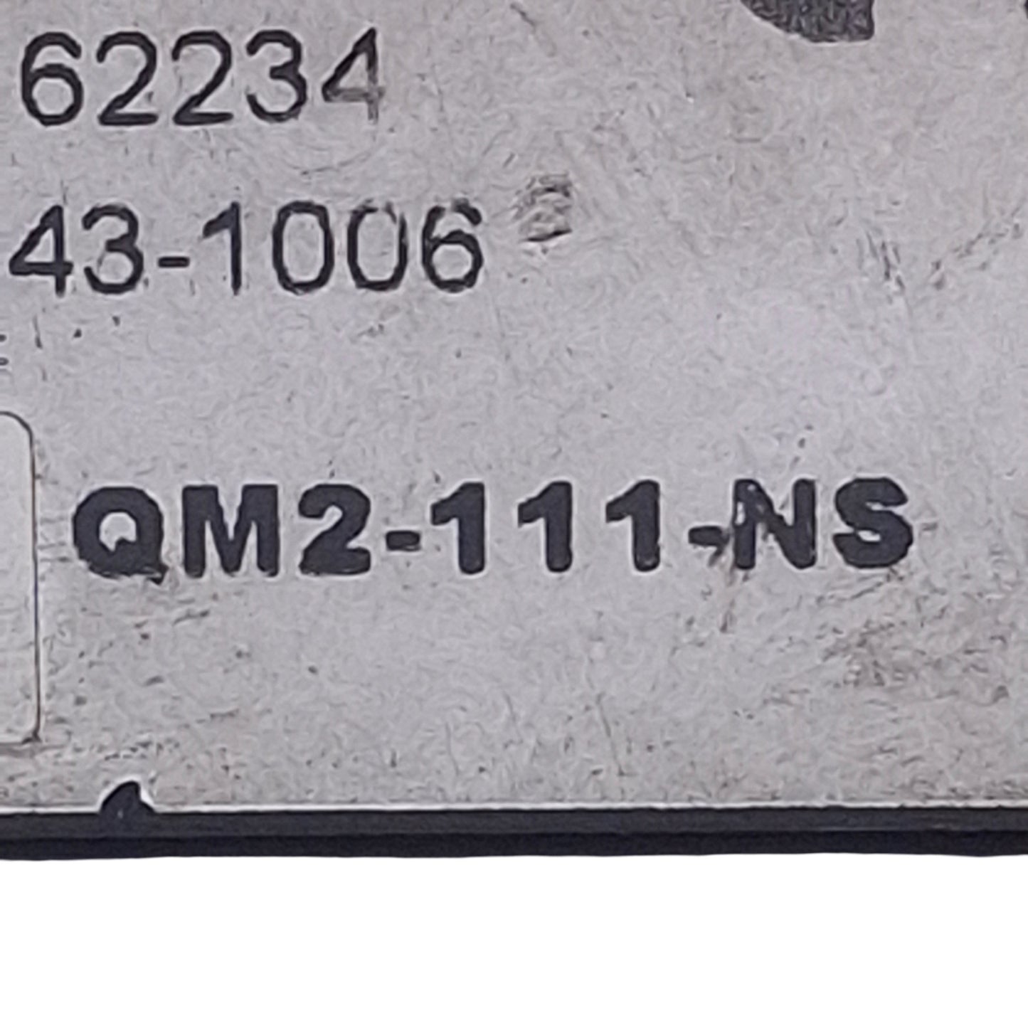 Used MSSC QM2-111-NS High Resolution Inkjet Printer 200ft/min, 85-240VAC, 1.5m Cable