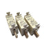 Used Lot of 3 Siemens 3NA3820 Box Type Fuse, 50AMP, 600VAC, 250VDC, Class gG