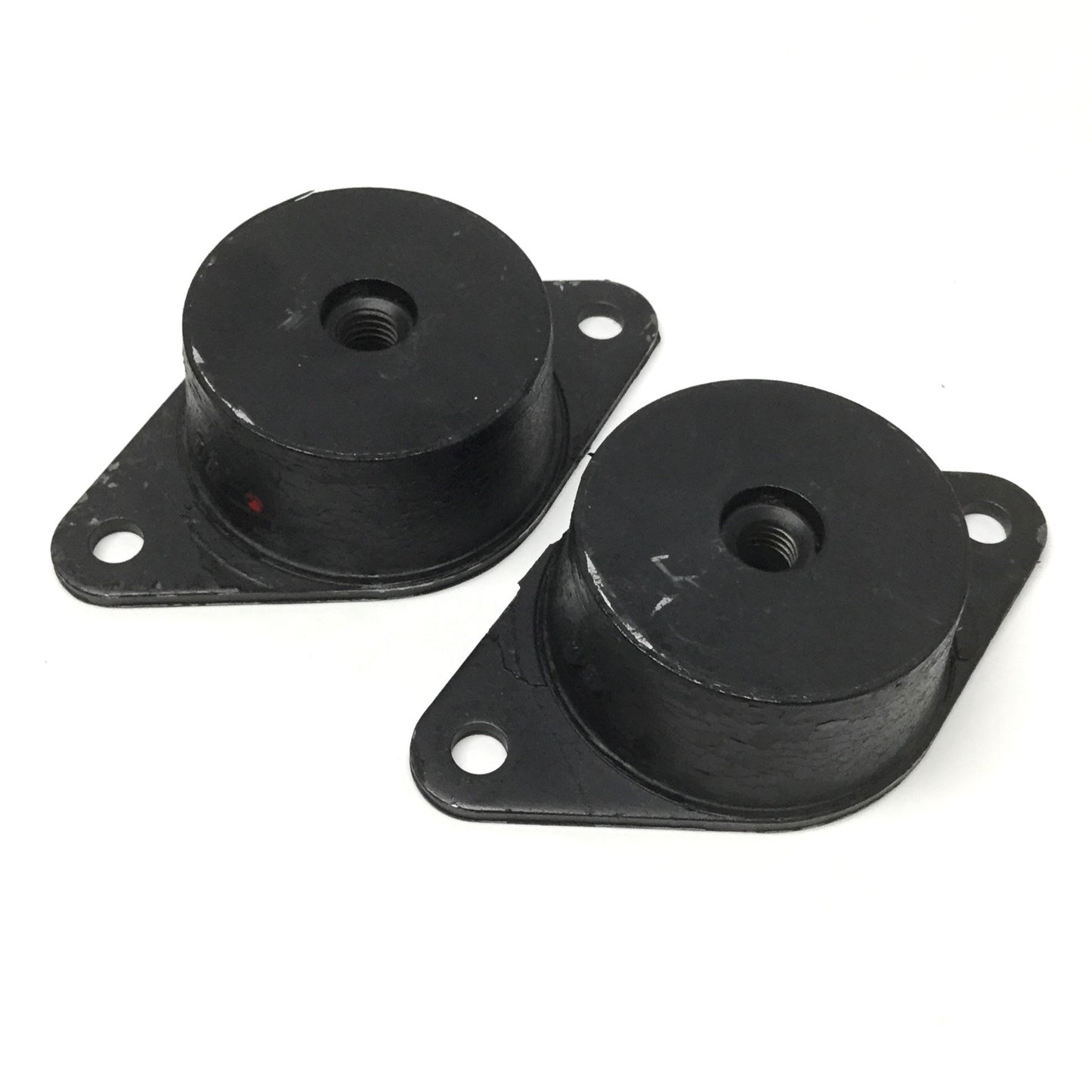 Used Lot of 2 Barry Controls 661-55 Neoprene Vibration Isolation Machine Mounts 550lb