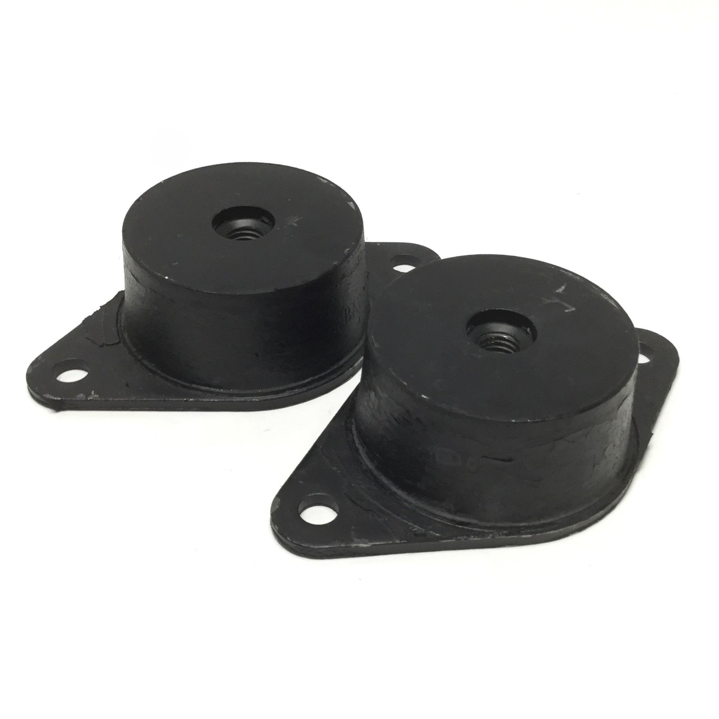Used Lot of 2 Barry Controls 661-55 Neoprene Vibration Isolation Machine Mounts 550lb