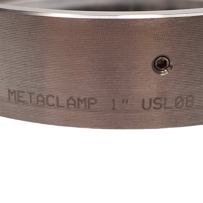 New – Open box Metaclamp 1" Sanitary Sight Glass Window For USL08 Spot Light, 1in Tri-Clamp