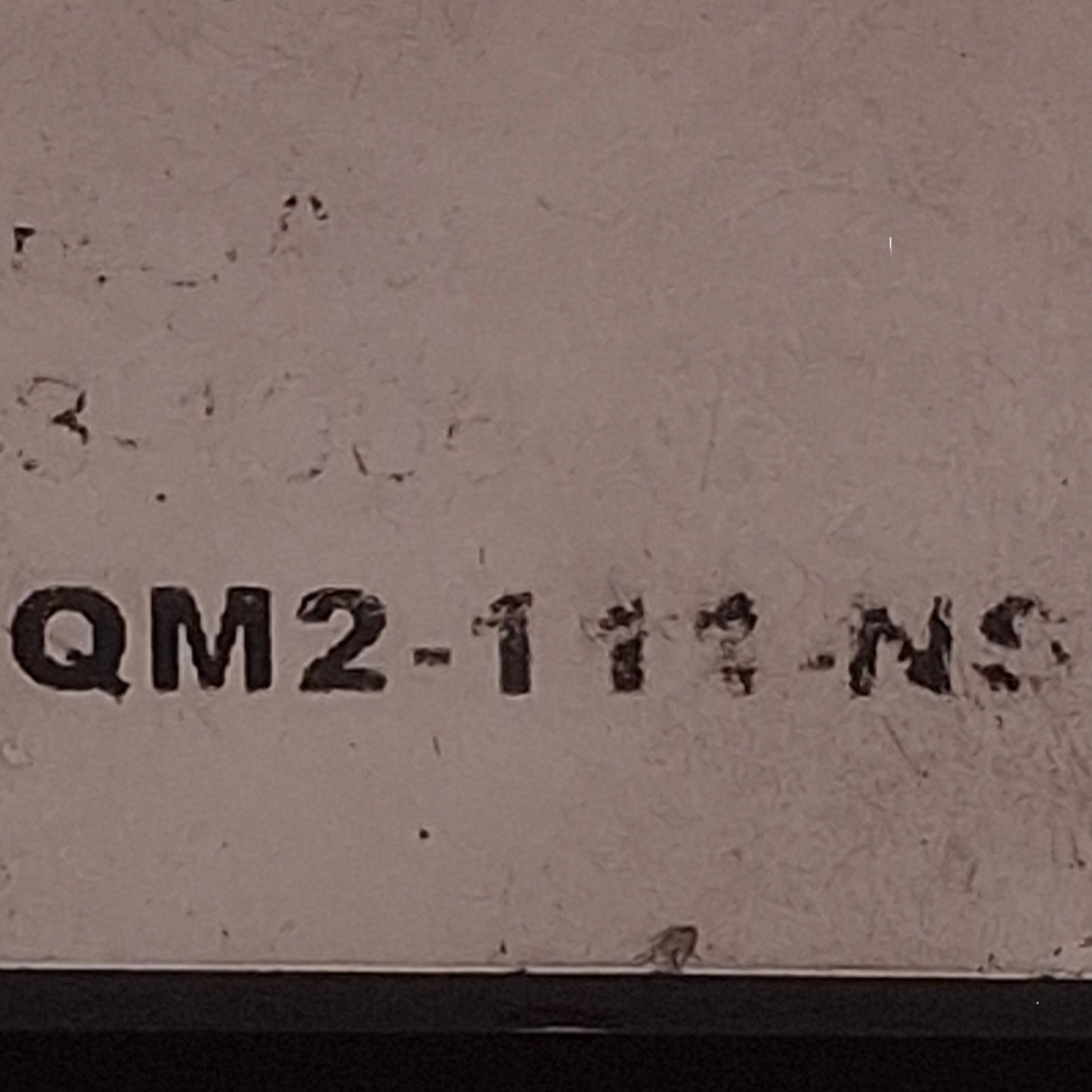 Used MSSC QM2-111-NS High Resolution Inkjet Printer With Print Head, 85-240VAC, 1.5m
