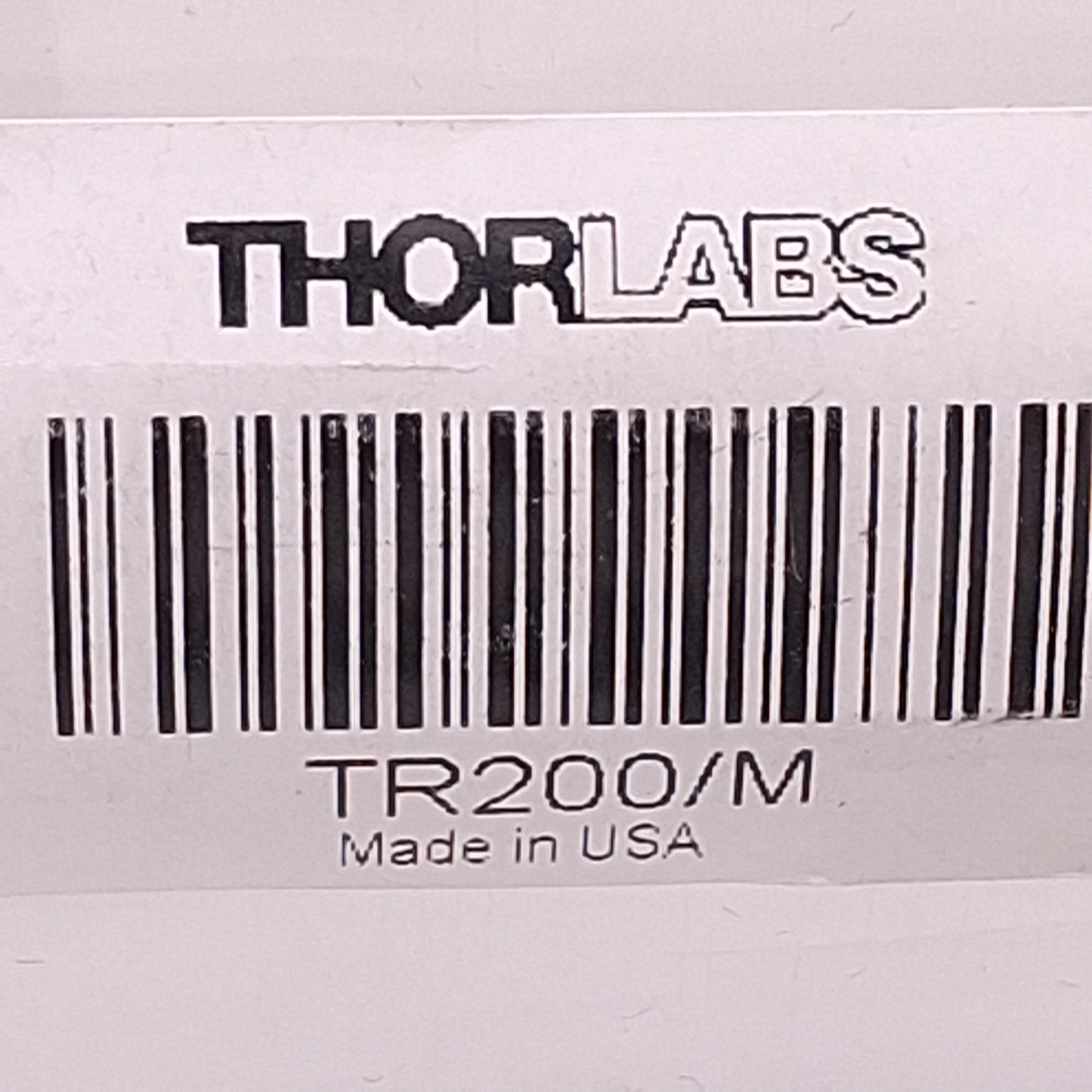 New Lot of 2 Thorlabs TR200/M Optical Post, ø12.7mm OD x 200mm L, M4 Set, M6 Tap, SS