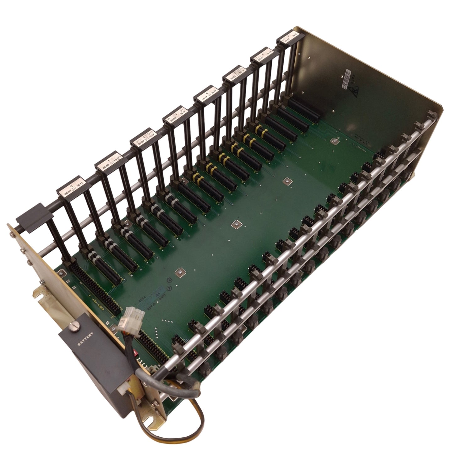 Used Allen Bradley 1771-AD I/O Chassis 16 Input/Output Slots, 1 Controller Slot