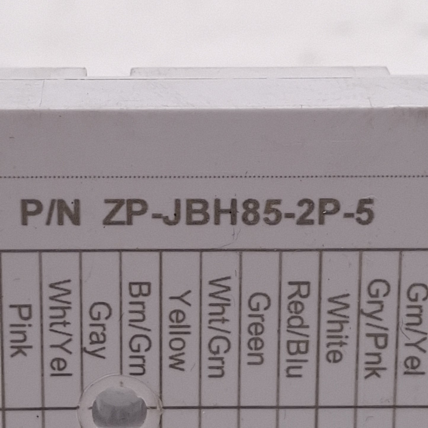 Used Automation Direct ZP-JBH85-2P-5 ZIPport Junction Block, M12 5-Pin, 48VDC 3A, 9ft