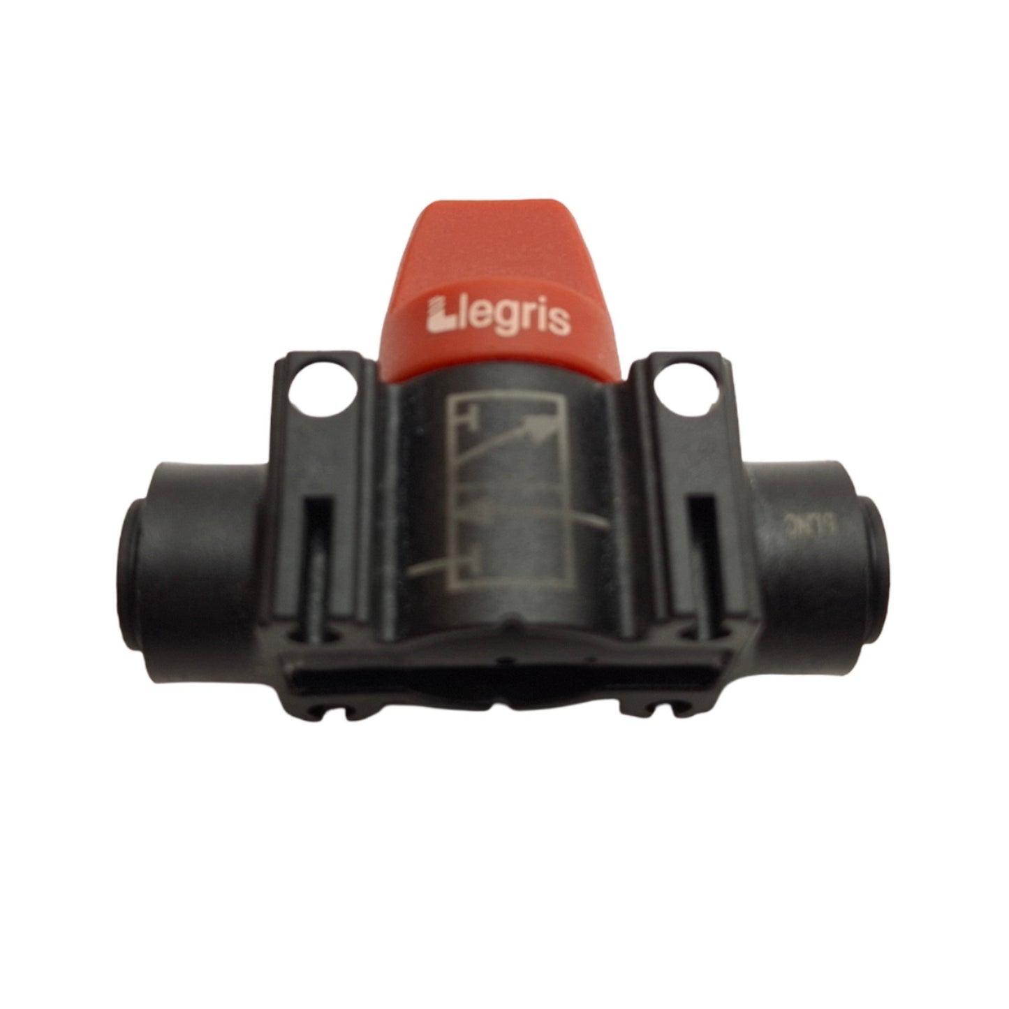Used Lot of 2 Legris 79135600 Mini Ball Valve, 1/4 inch P2C Tube, 145 PSI, 3/2 Way