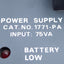 Used Allen Bradley 1771-PA Power Supply Module 75VAC Input, 120VAC 1A 220/240 0.5A