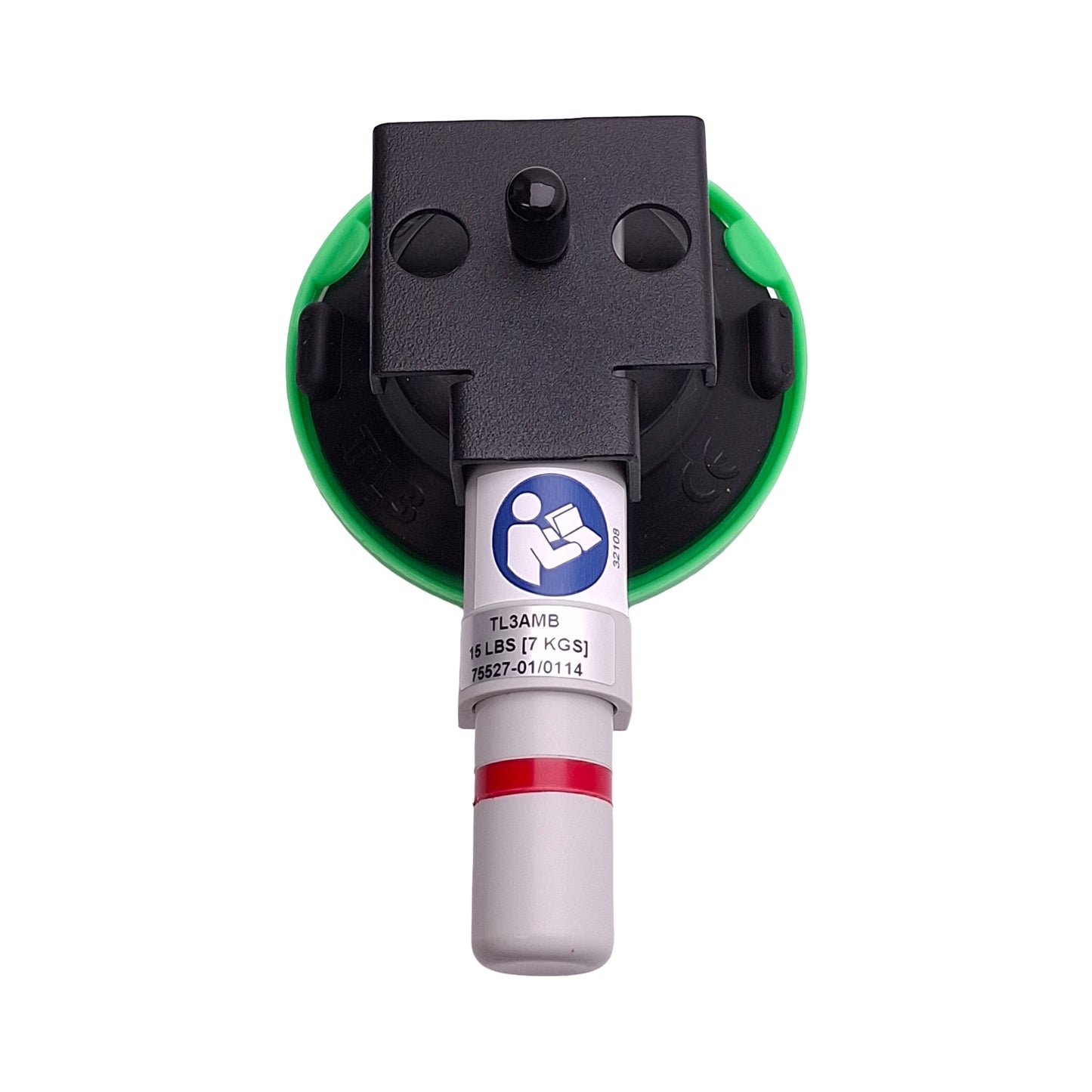 New Wood's Powr-Grip TL3AMB-91152 Mounting Cup, 3in Cup, 5/8in Long x 1/4-20in Stud