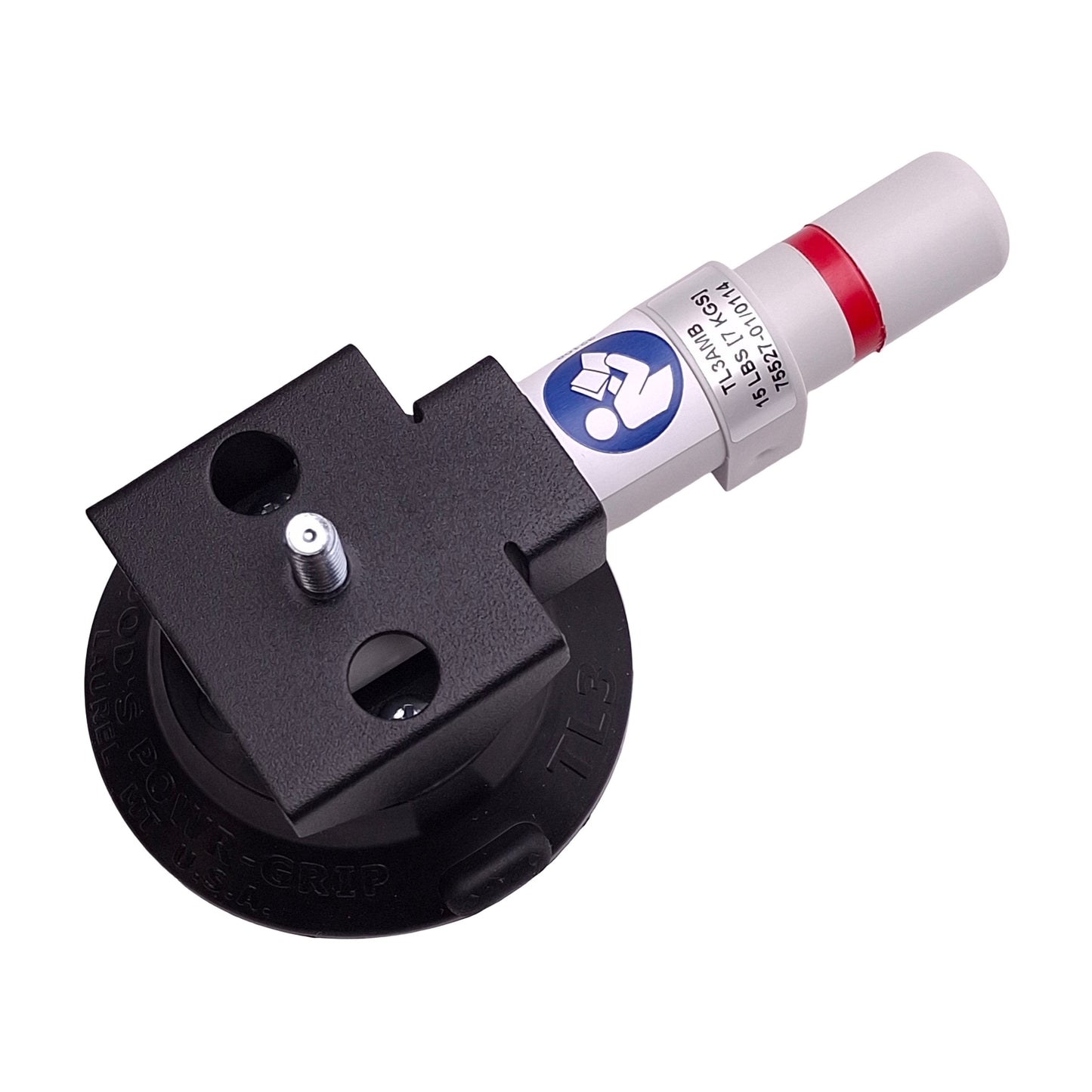 New Wood's Powr-Grip TL3AMB-91152 Mounting Cup, 3in Cup, 5/8in Long x 1/4-20in Stud