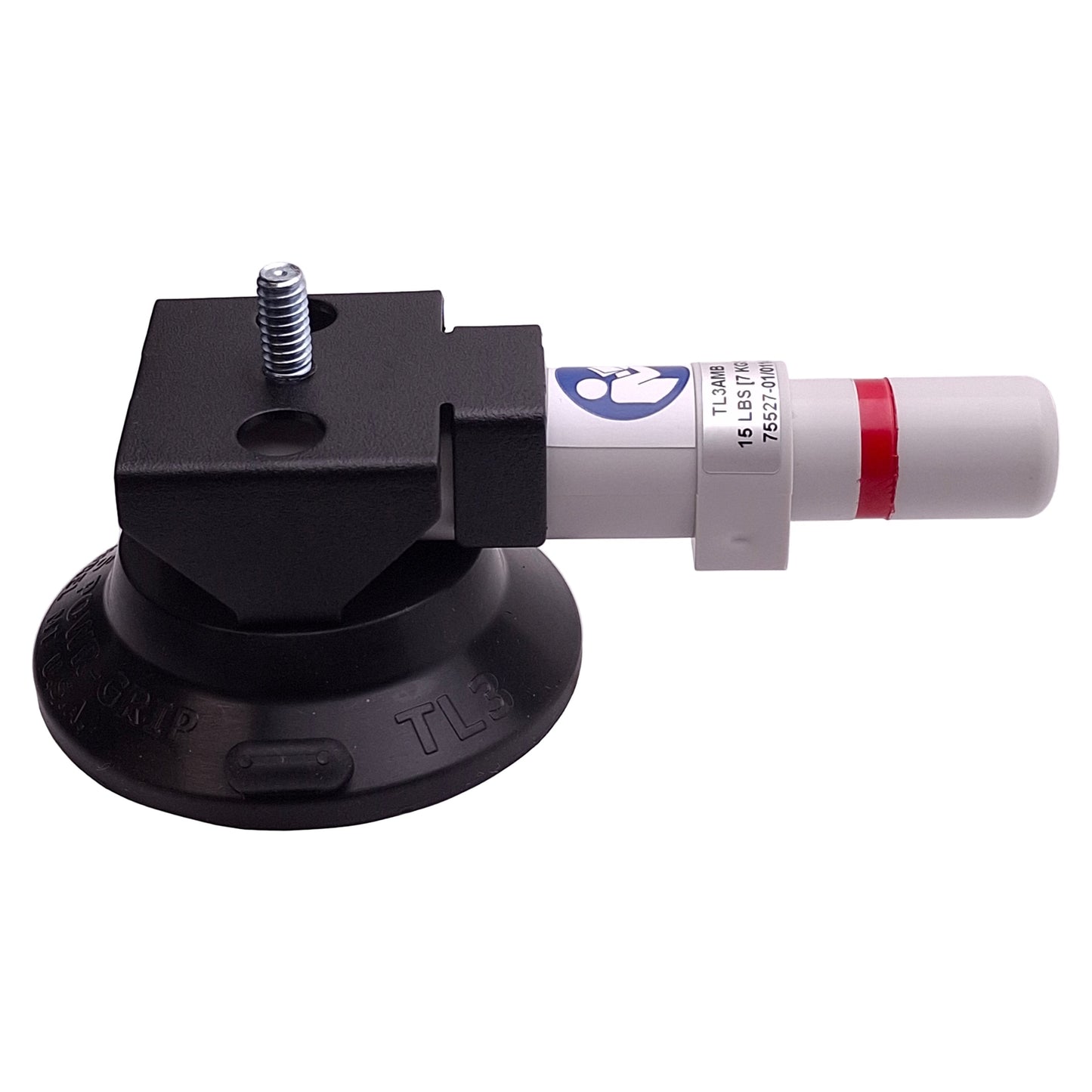 New Wood's Powr-Grip TL3AMB-91152 Mounting Cup, 3in Cup, 5/8in Long x 1/4-20in Stud