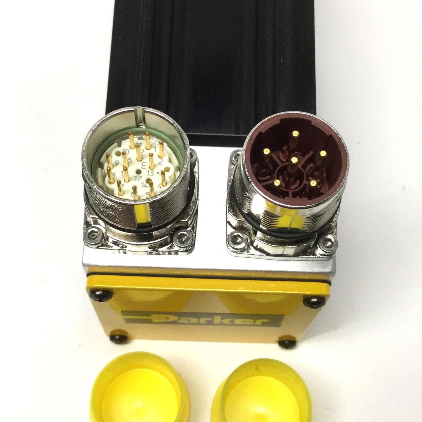 New – Open box Parker SM231AE-NPSB Brushless Servo Motor .311kW, 7500RPM, .44Nm, NEMA23 w/Brake