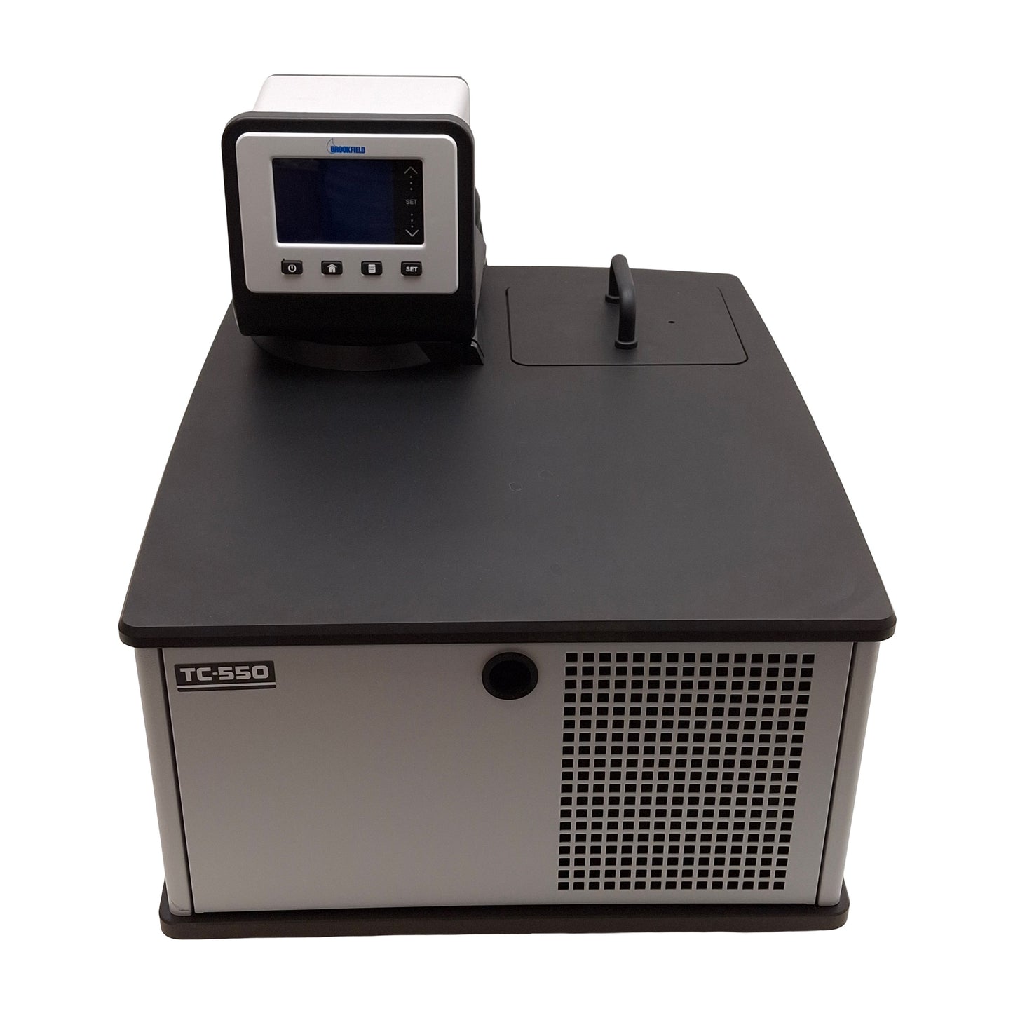 Used Brookfield TC-550SD-115 Heated/Chilled Circulating Bath, 7L, -20°C~170°C, 115VAC