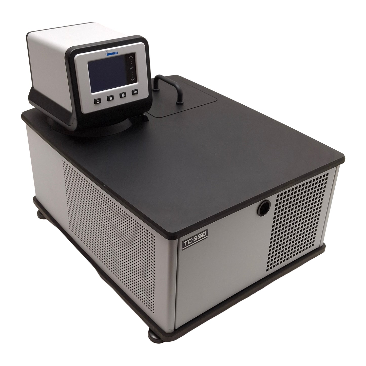 Used Brookfield TC-550SD-115 Heated/Chilled Circulating Bath, 7L, -20°C~170°C, 115VAC