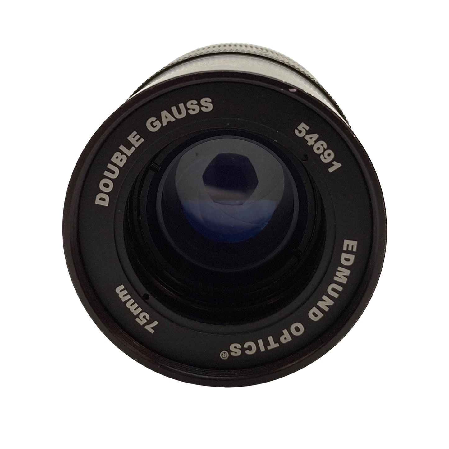 Used Edmund Optics 54691 Imaging Lens, F/4-F/30, C-Mount, Focal Length: 75mm