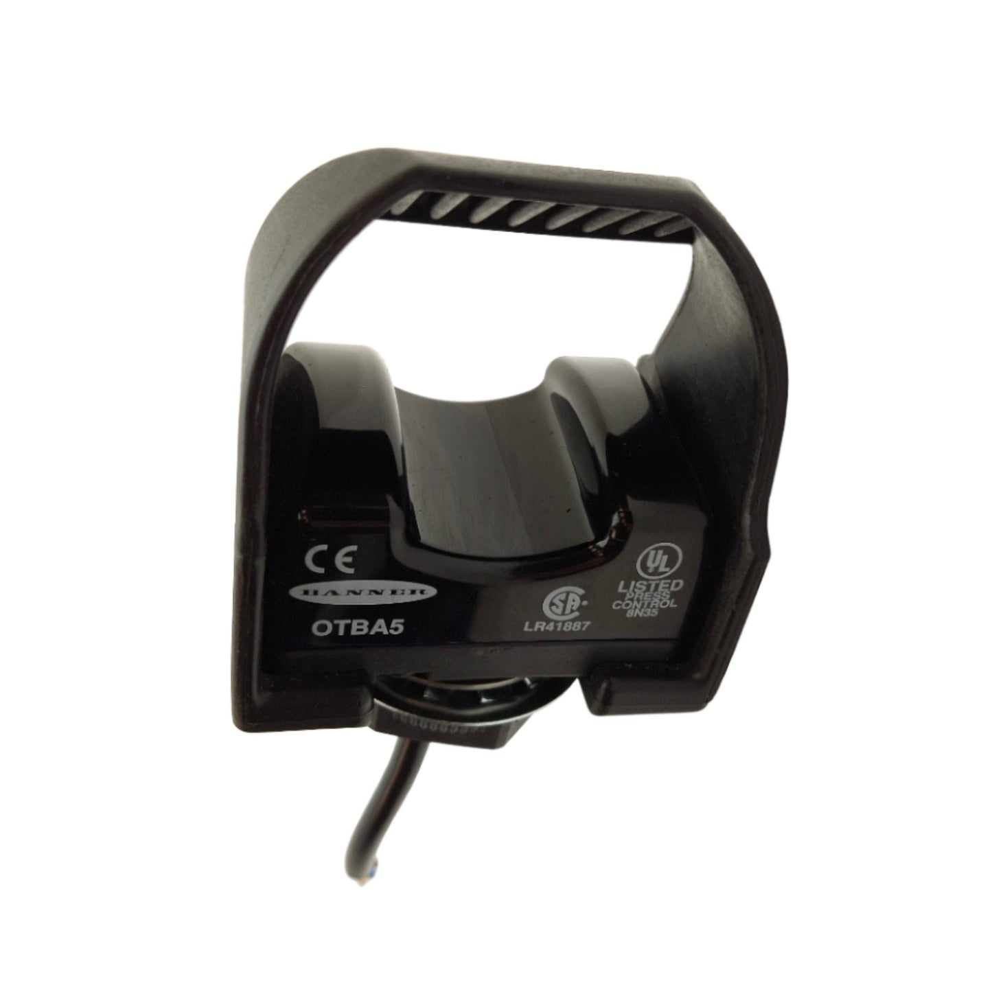 Used Banner OTBA5 Opto-Touch Optical Button Switch, Momentary Action SPDT, 120VAC