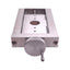 Used Velmex A4006C-S4 Manual Linear Unislide Assembly, 0.025in Lead, 2in Travel
