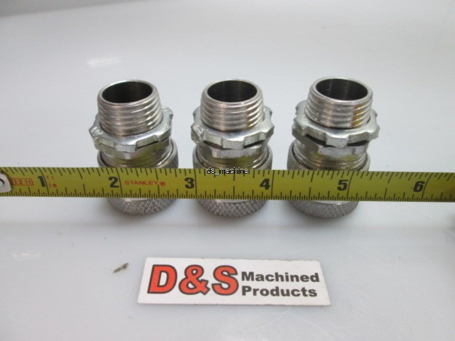 Used Lot of 3 Hubbell-F2 Strain Relief Connector 5/8"