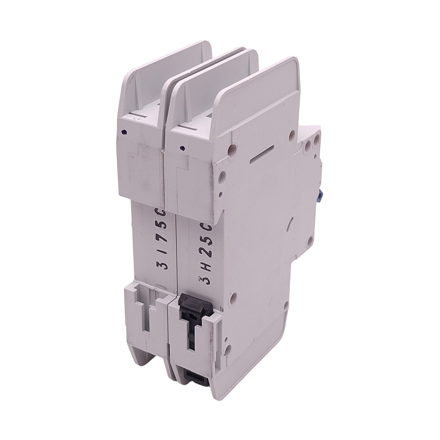 Used Allen Bradley 1489-A2C050 Circuit Breaker, 2-Pole, 5A 480Y/277VAC, DIN Rail