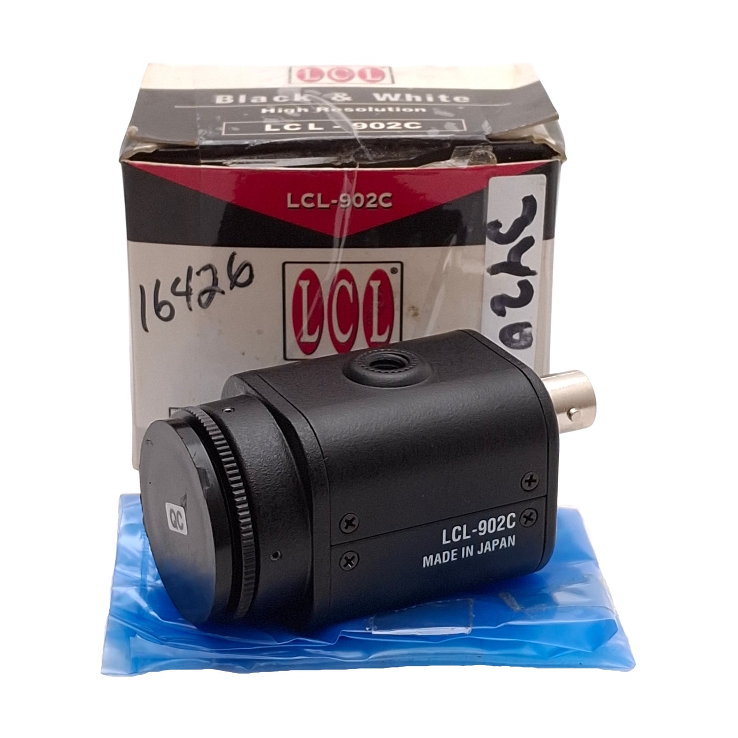 New Watec LCL-902C Monochrome CCD Camera, 1/2" CCD, 768x494 Pixels, BNC, CS-Mount