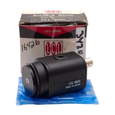 New Watec LCL-902C Monochrome CCD Camera, 1/2" CCD, 768x494 Pixels, BNC, CS-Mount