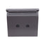 Used Hoffman C8C8 Steel Consolet Enclosure, Sloped Cover, 8" x 8" x 7.09" *w/ Holes*