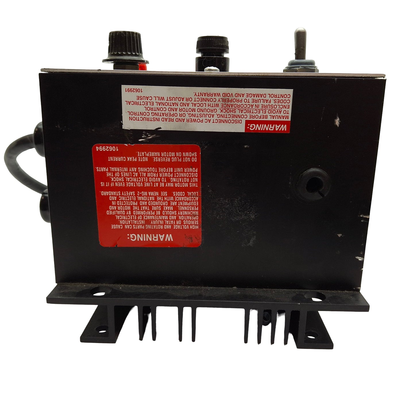 Used Dayton 1F800 Speed Controller, 120VAC Input, 90VDC Output, 9 Foot Cord