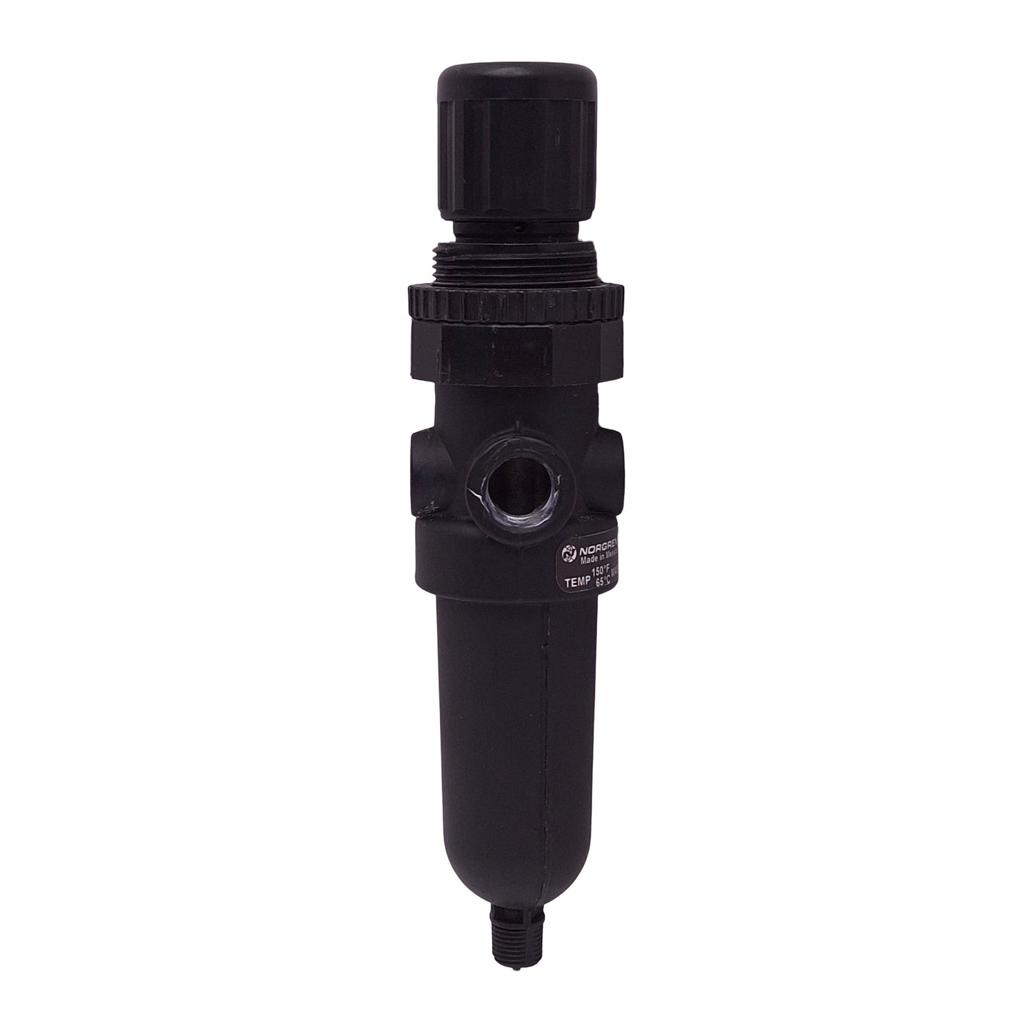 Used Norgren B07-233-M1KA Filter Regulator, 1/4in NPT, 4-100psi Out, 5µm, 14scfm