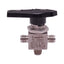 Used Swagelok SS-43XS4 Ball Valve, 1/4in Swagelok, 0.9Cv, 2500psi, *Missing Nuts*