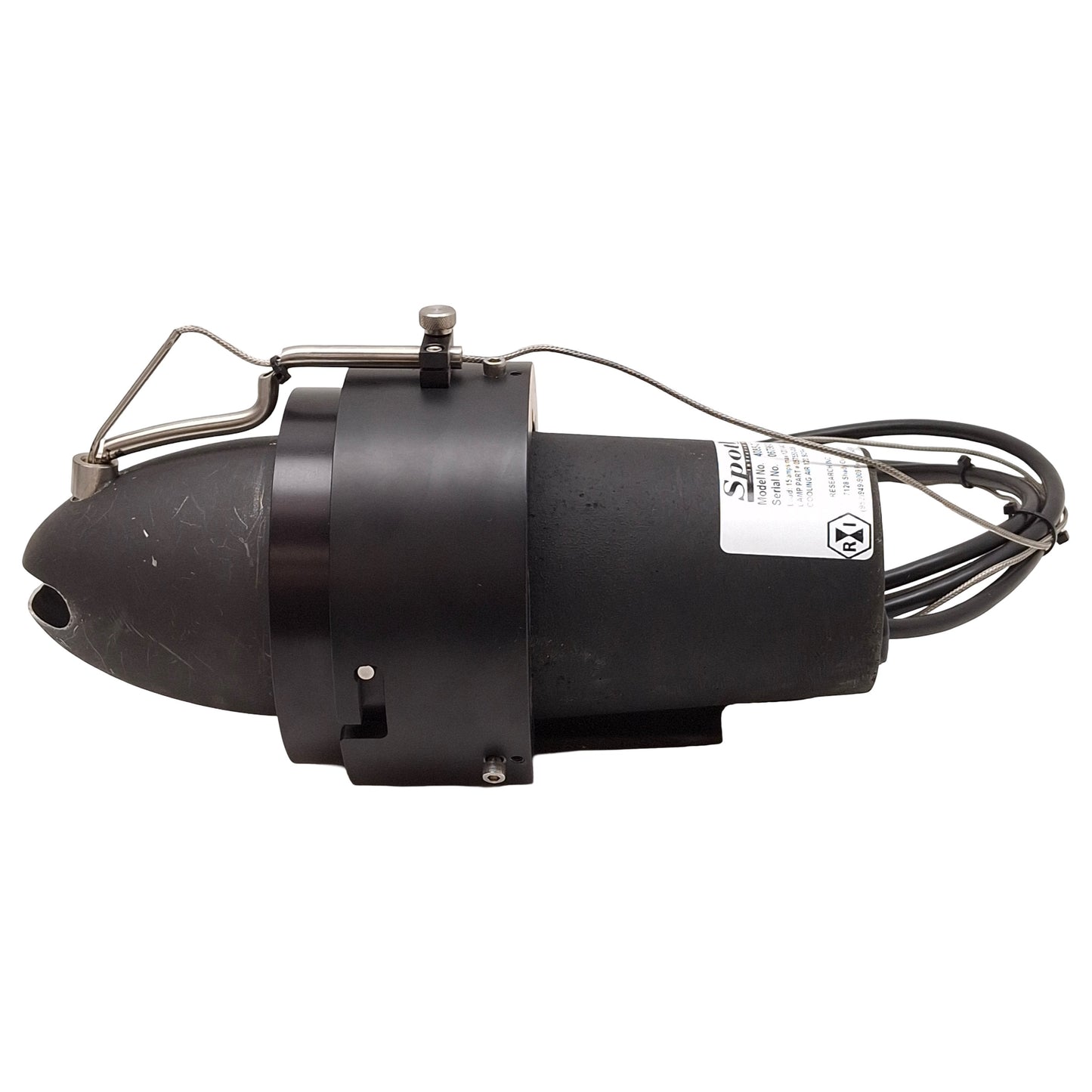 Used Research Inc 4085-C-750-00-00 SpotIR Spot Heater, "C" Cut Shield, 750W, 120VAC