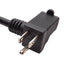 Used Linemaster 632-SC3 Clipper Foot Switch SPST-NO, 3/4HP 15A 125VAC, NEMA 5-15, 8ft