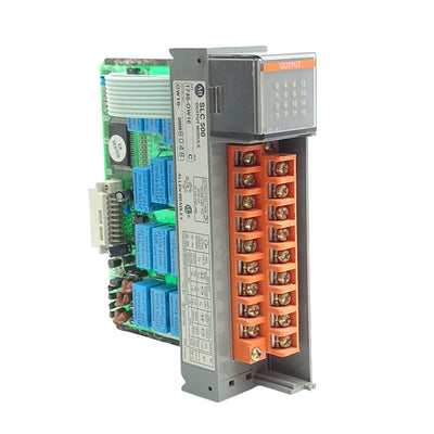 Used Allen Bradley 1746-OW16 SLC500 Series PLC I/O Relay Output Module, 16-Point