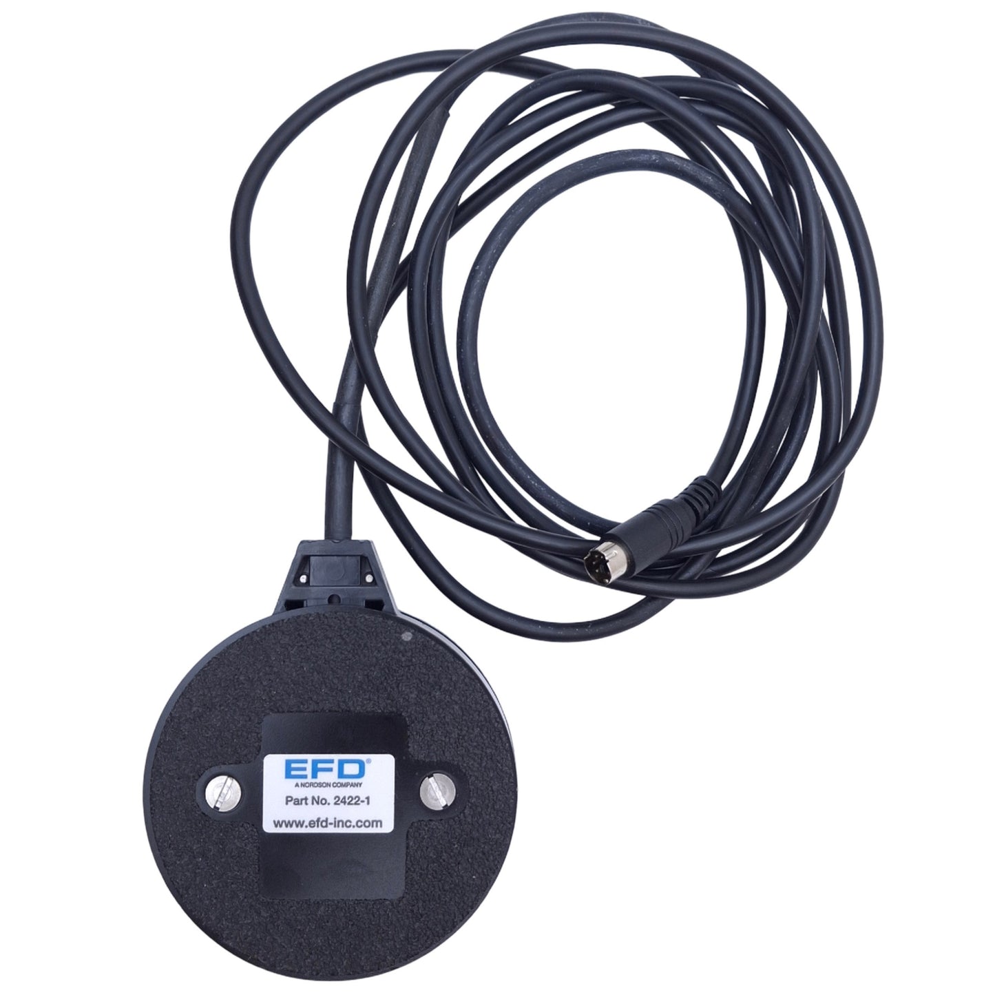 Used Nordson EFD 2422-1 Omni-Directional Dispenser Foot Pedal Switch, PS/2, 2m Cable