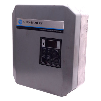 Used Allen Bradley 1333-AAA Frequency AC Drive, 230VAC 6.5A In, 230VAC 5A Out