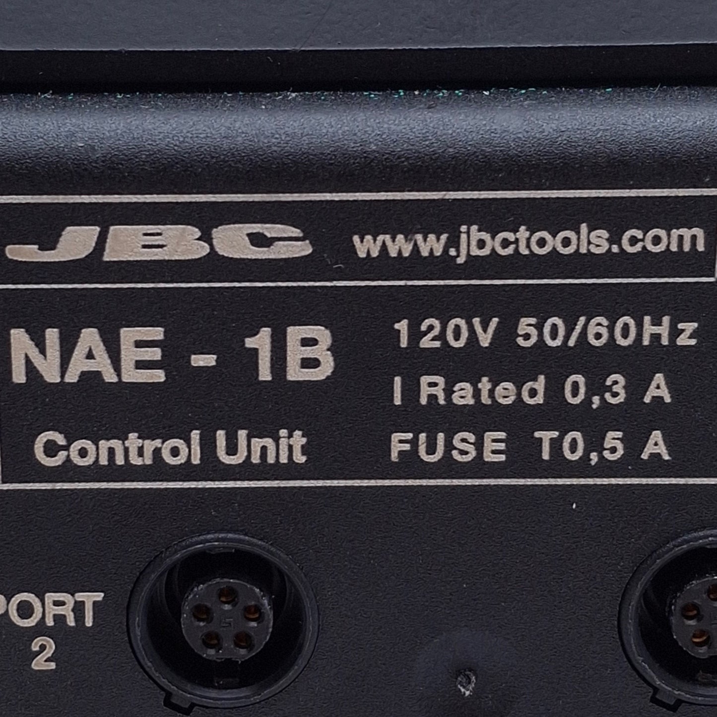 Used JBC NAE-1B Nano Soldering Control Unit 120V, 0.3A, 14W Per Tool, 90°-450°C Range