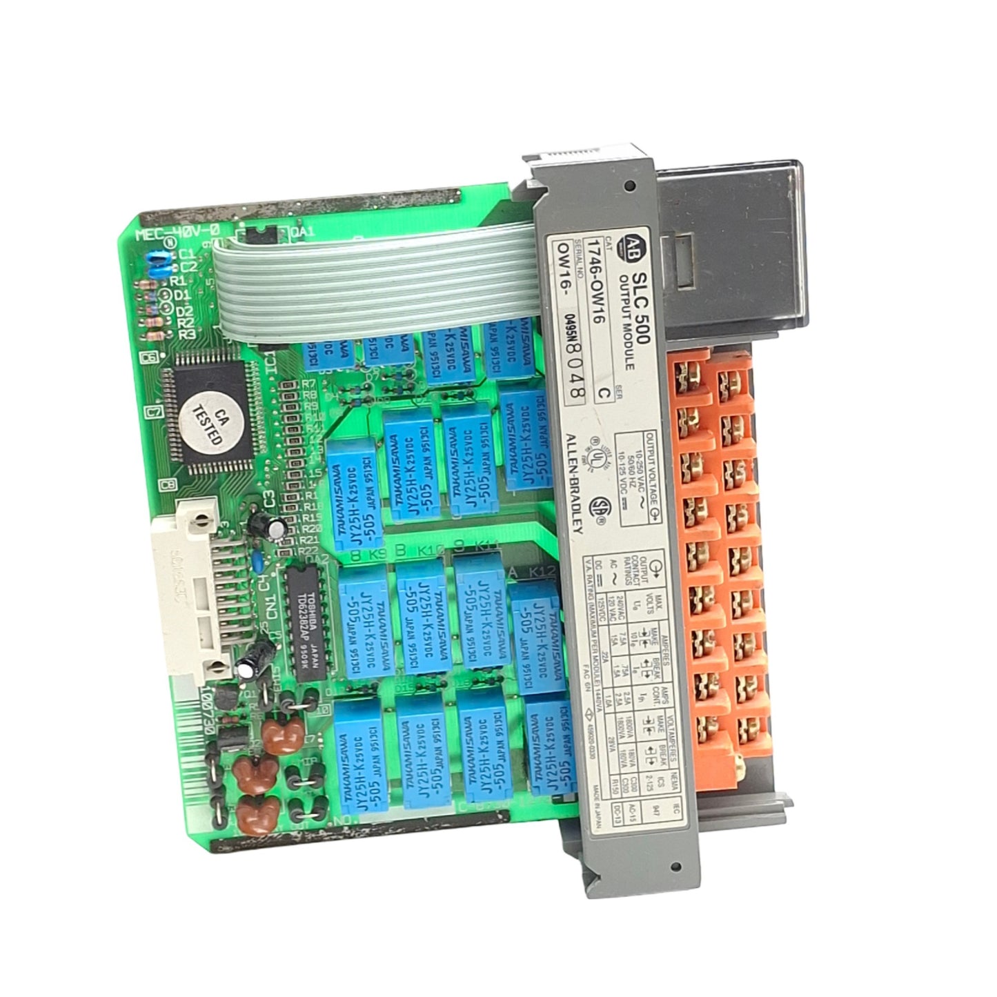 Used Allen Bradley 1747-L541 Ser B Rev 3 SLC 500 5/04 PLC Processor *No Key/Cover*