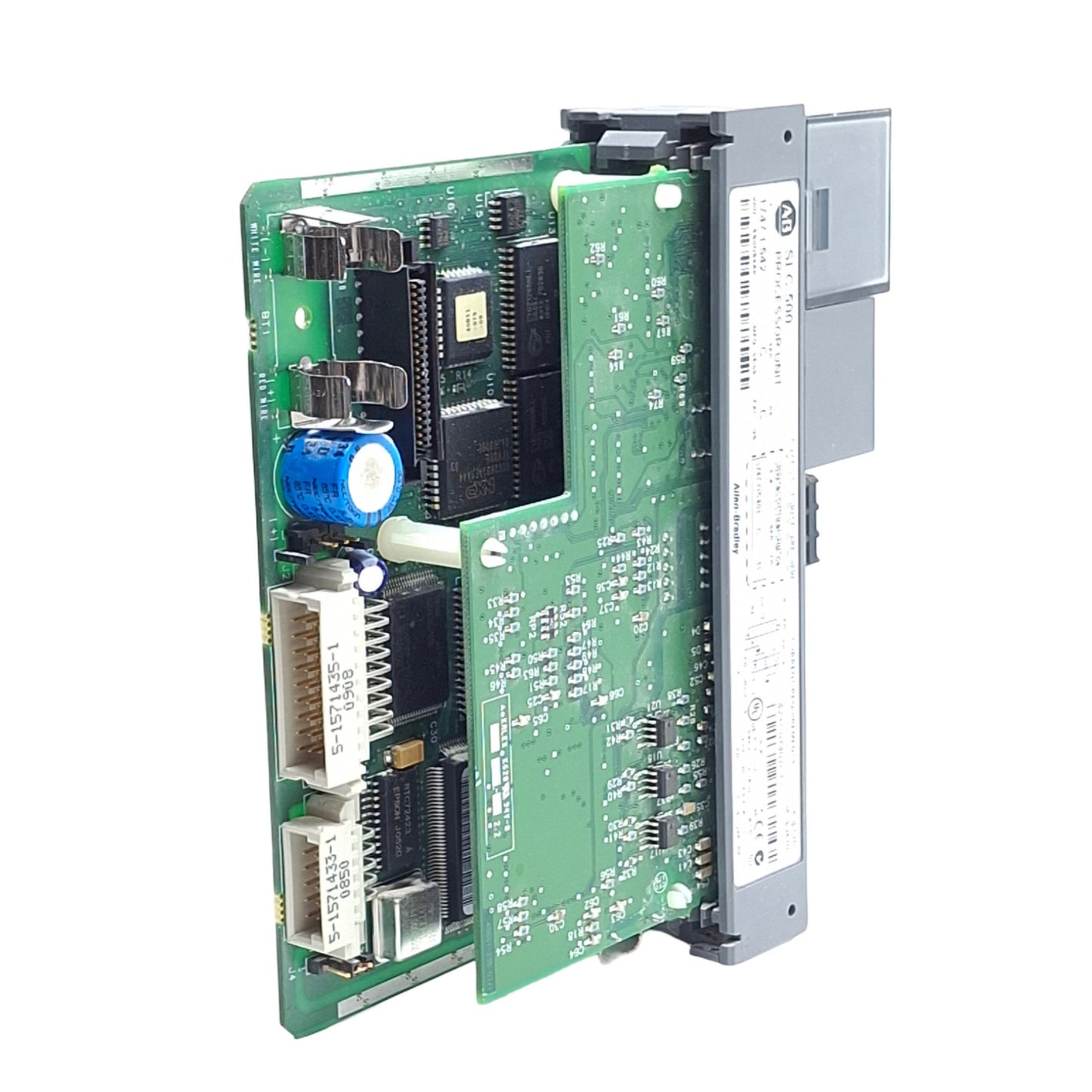 Used Allen Bradley 1747-L542 Ser C Rev C SLC500 CPU Processor, *No Key/Cover*