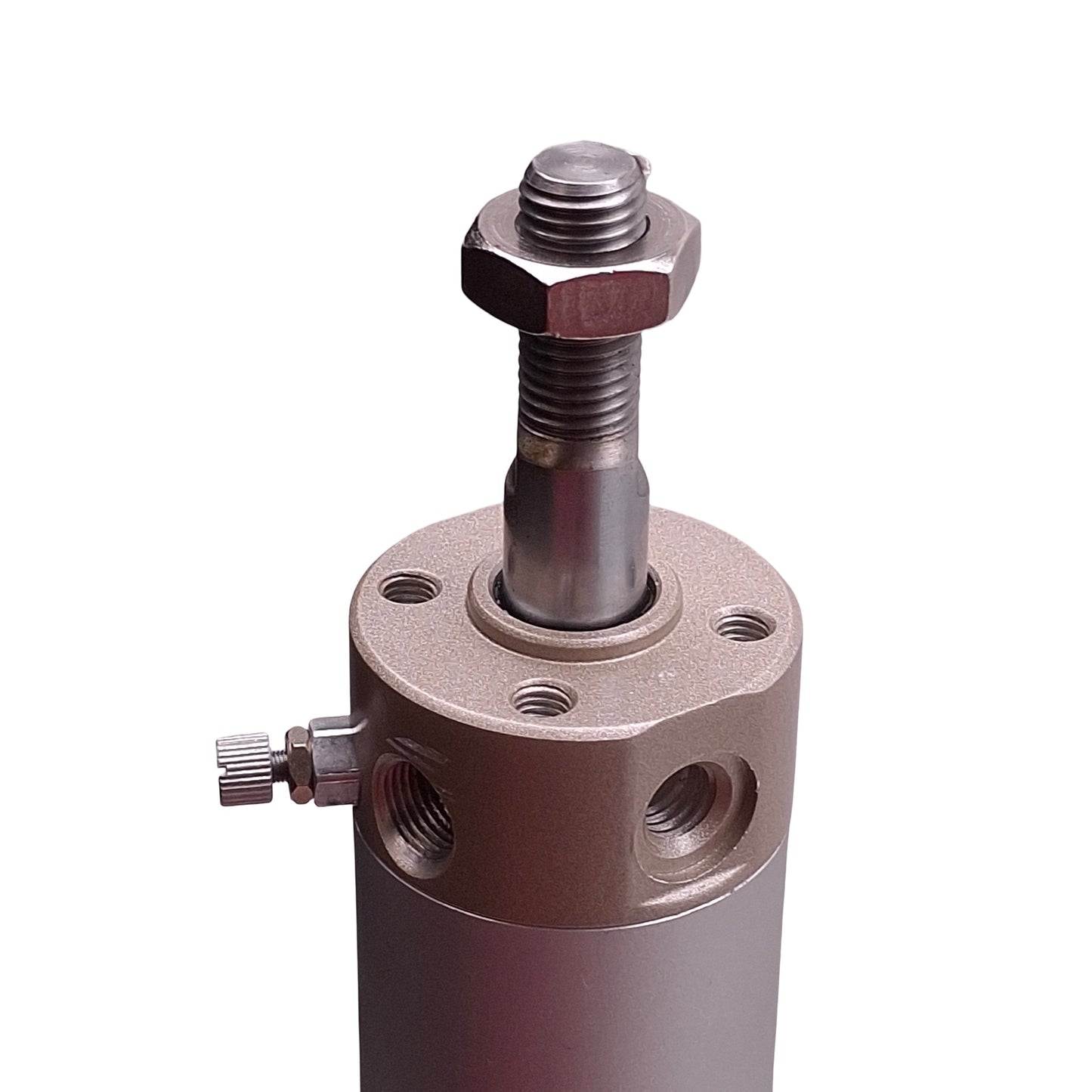 Used CKD SCM-32B740 Pneumatic Cylinder, ø32mm Bore, 740mm Stroke, 0.1-1MPa, Rc1/8