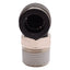 Used Lot of 10 Pisco PL12-04T Elbow Fitting, 90°, 1.0MPa, ø12mm One-Touch, R1/2 Male