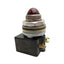 Used Square D 9001KM1 Pilot Light, Red Dome, ø30mm, 50/60Hz, 110-120VAC