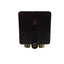 Used Square D 9001KM1 Pilot Light, Red Dome, ø30mm, 50/60Hz, 110-120VAC