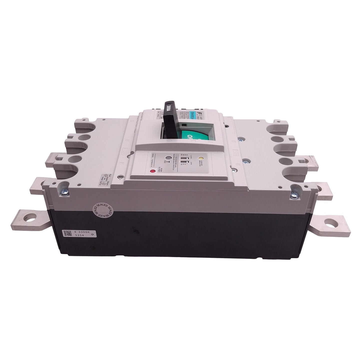 New Fuji Electric EW400EAG-3P300K Earth Leakage Circuit Breaker, 3P, 300A 100/400VAC