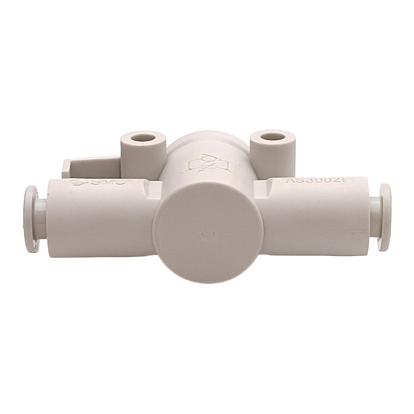 New – Open box Lot of 2 SMC AS3002F-06 Speed Control Fitting, 0.1-1.0MPa, ø6mm One-Touch