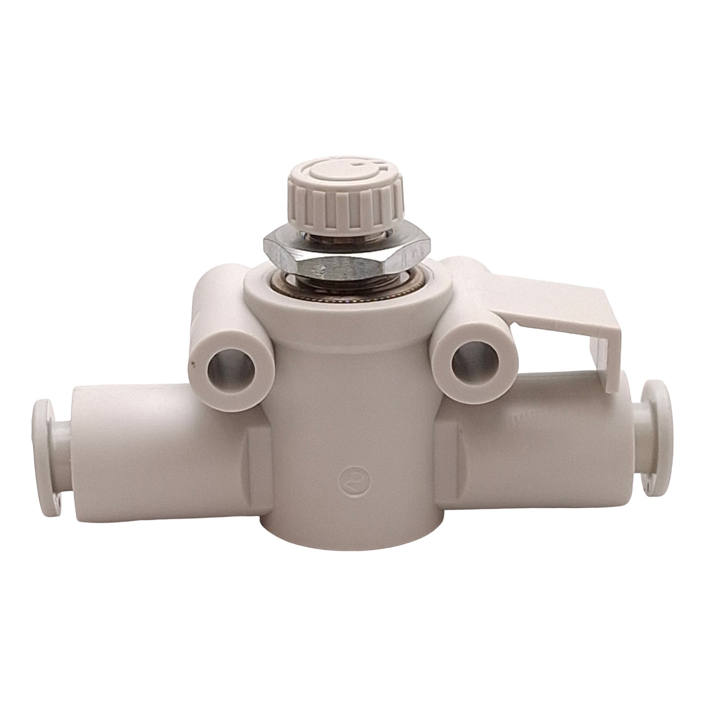 New – Open box Lot of 2 SMC AS3002F-06 Speed Control Fitting, 0.1-1.0MPa, ø6mm One-Touch