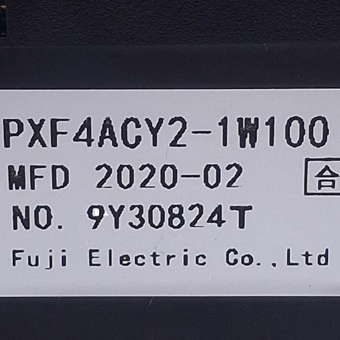 Used Fuji Electric PXF4ACY2-1W100 Digital Temperature Controller 100-240VAC, 48x48mm