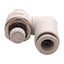 Used Lot of 3 SMC AS2311F-02-08S Flow Control Fitting, 1.0MPa, ø8mm One-Touch, R1/4