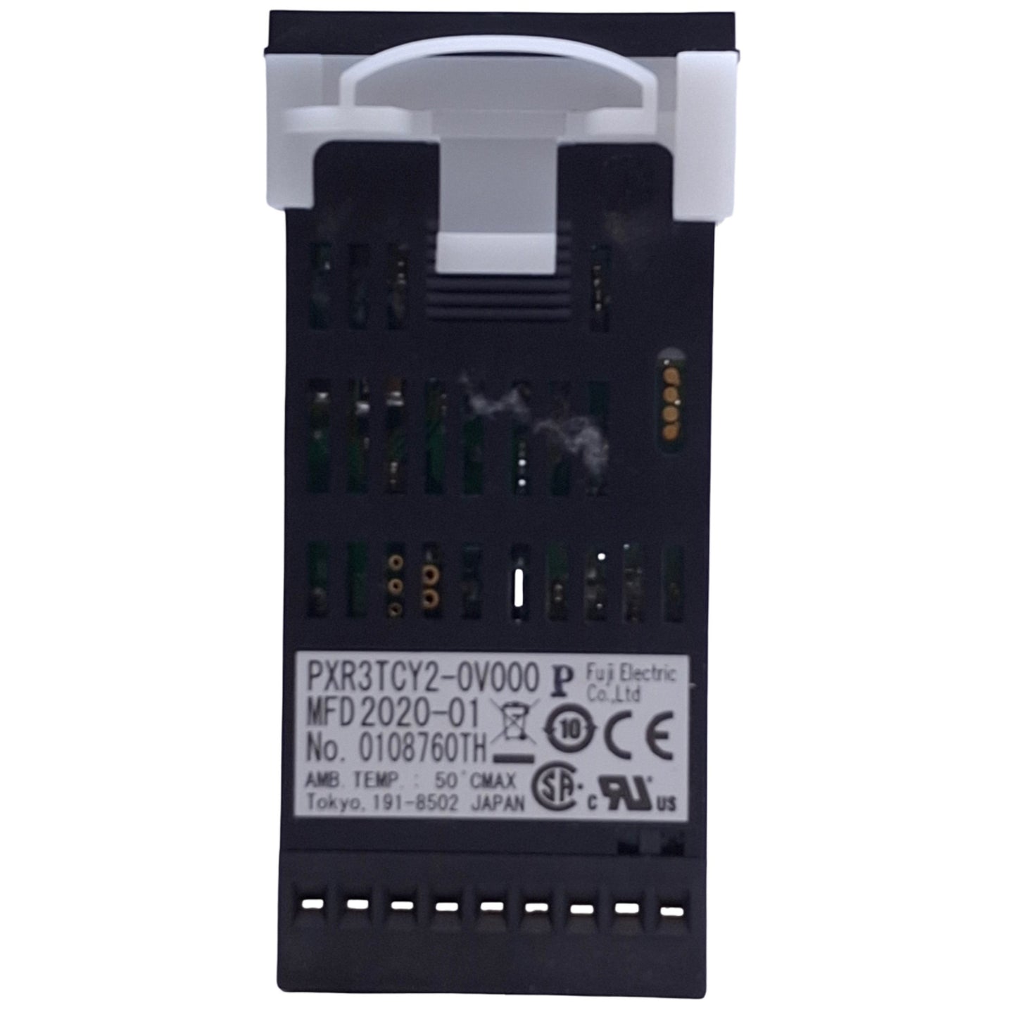 Used Fuji Electric PXR3TCY2-0V000 Digital Thermostat 100VAC-240VAC, SSR/SSC, 24x48mm