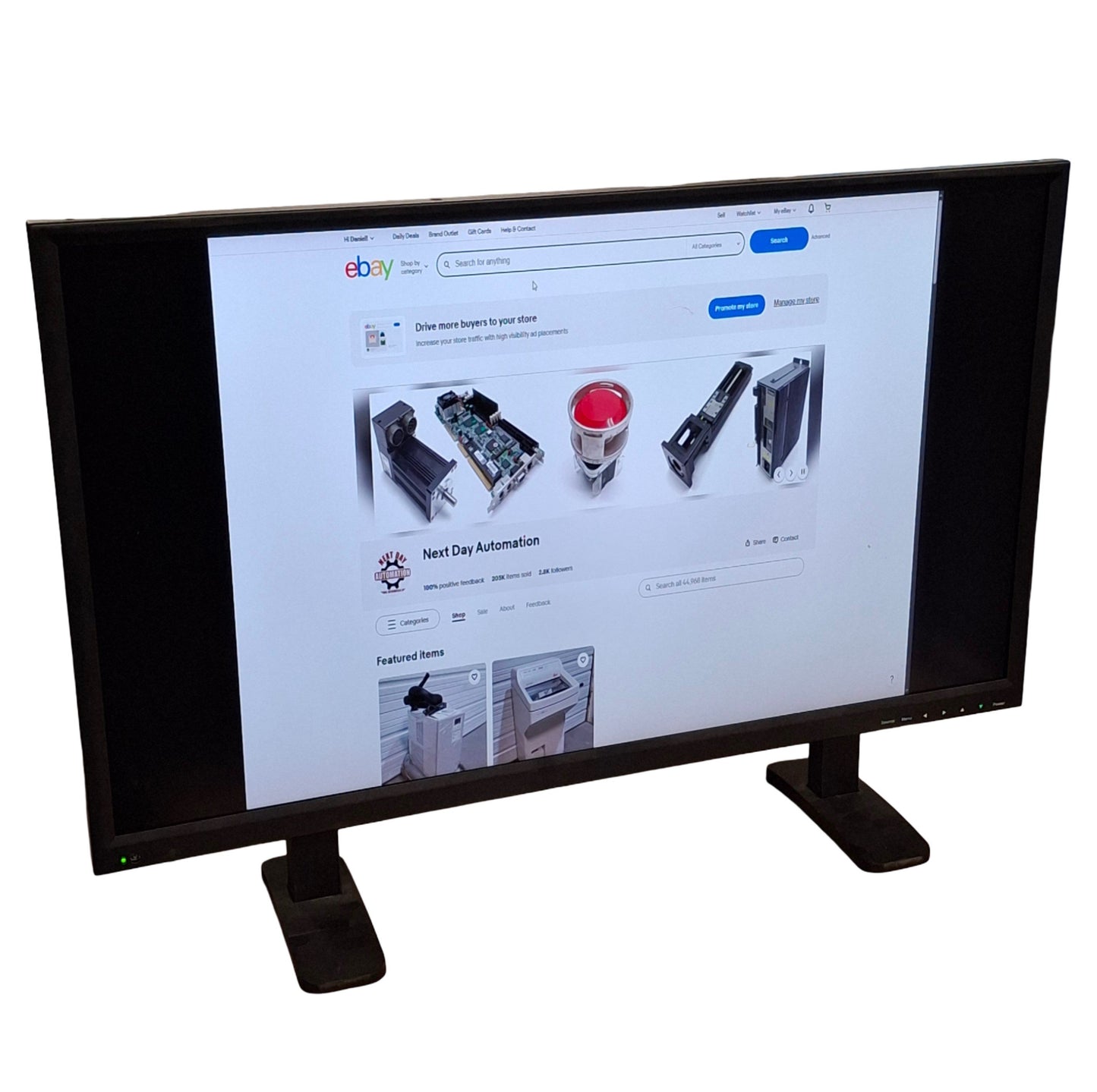 Used InVidTech IMHD4K-32 High Definition 4K Monitor, 3840x2160, 32 inches, HDMI/DP