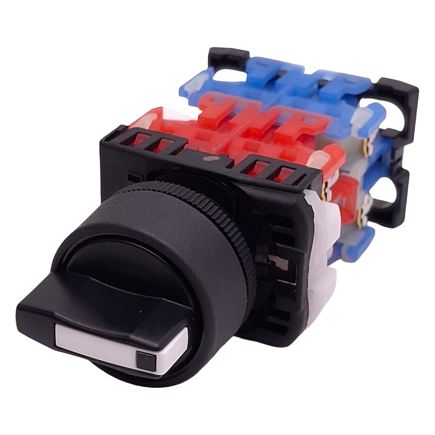 New Fuji Electric AR22PR-122B Selector Switch, 2NO/2NC 600VAC 10A, ø22mm, 3-Position