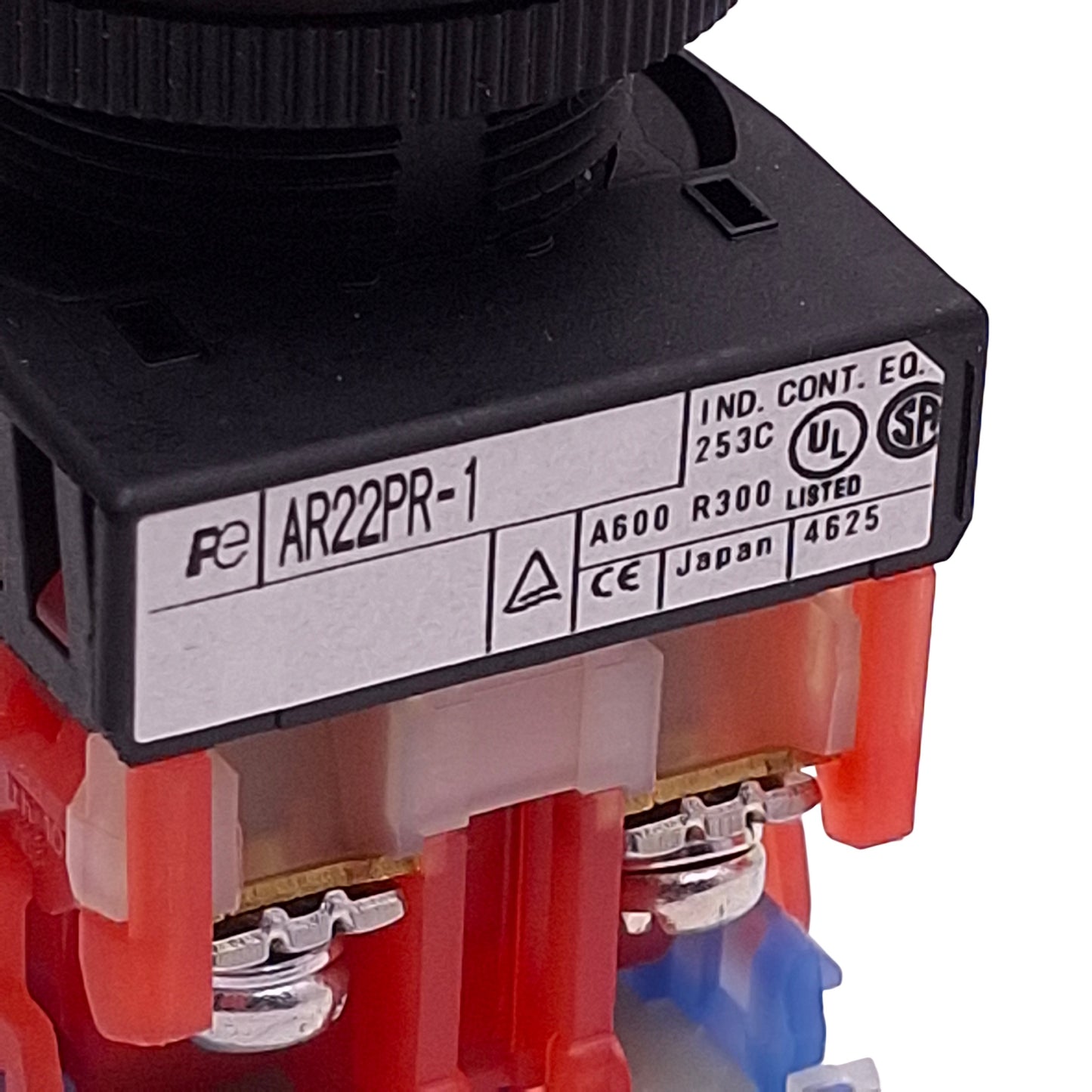 New Fuji Electric AR22PR-122B Selector Switch, 2NO/2NC 600VAC 10A, ø22mm, 3-Position